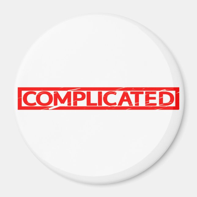 Imán Sello complicado (Frente)