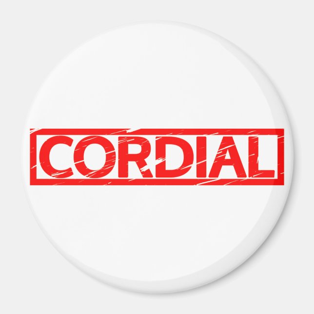 Imán Sello cordial (Frente)