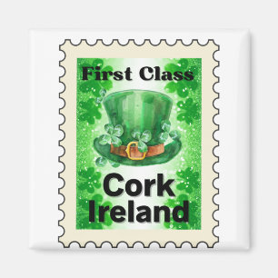 Imán Sello Cork Ireland de primera clase