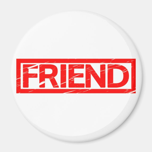 Imán Sello de amigo (Frente)
