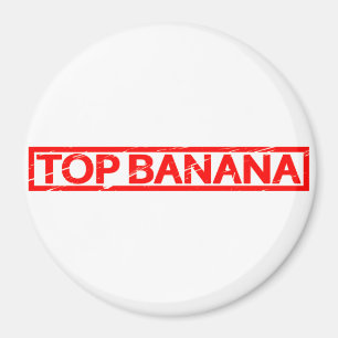 Imán Sello de banana superior