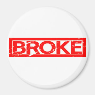 Imán Sello de Broke