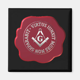 Imán Sello de cera masónica