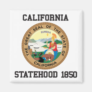 Imán Sello de estado de California