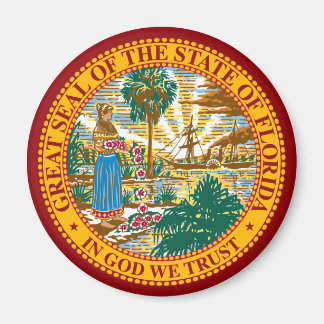 IMÁN SELLO DE ESTADO DE FLORIDA