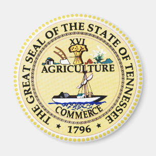 Imán Sello de estado de Tennessee