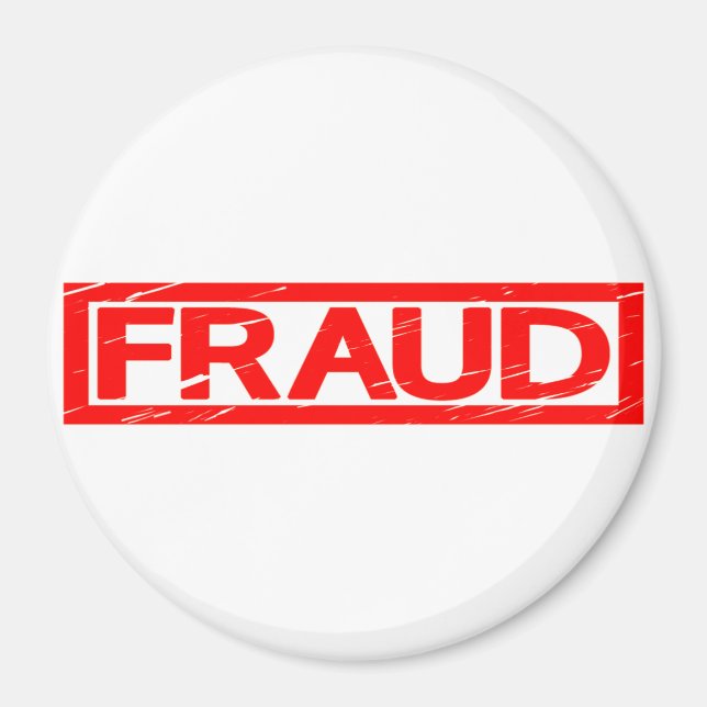 Imán Sello de fraude (Frente)