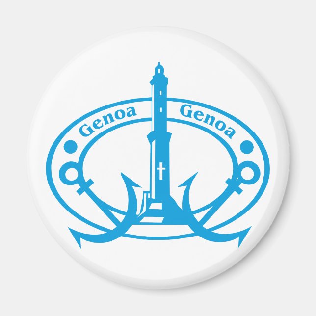 Imán Sello de Génova (Frente)