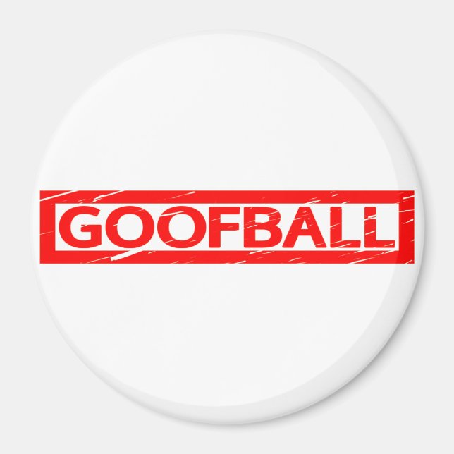 Imán Sello de Goofball (Frente)