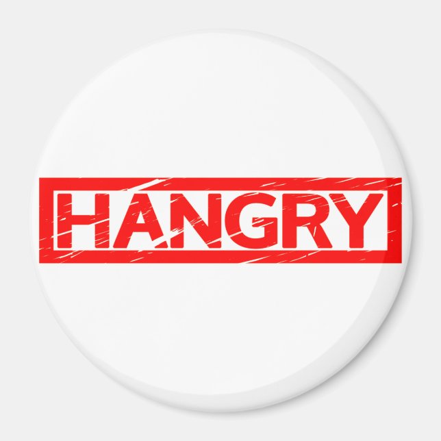 Imán Sello de Hangry (Frente)