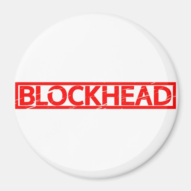 Imán Sello de la cabeza de bloqueo (Frente)