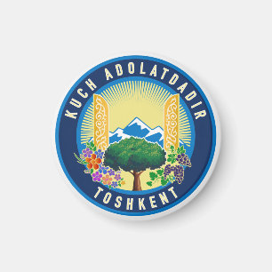 Imán Sello de la ciudad de Tashkent, Uzbekistán
