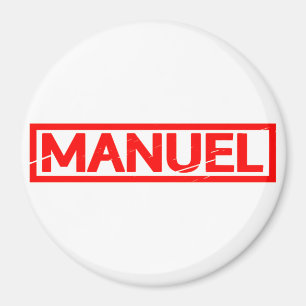 Imán Sello de Manuel