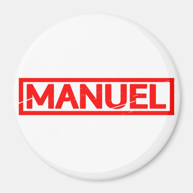 Imán Sello de Manuel (Frente)