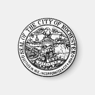 Imán Sello de Rochester, NY