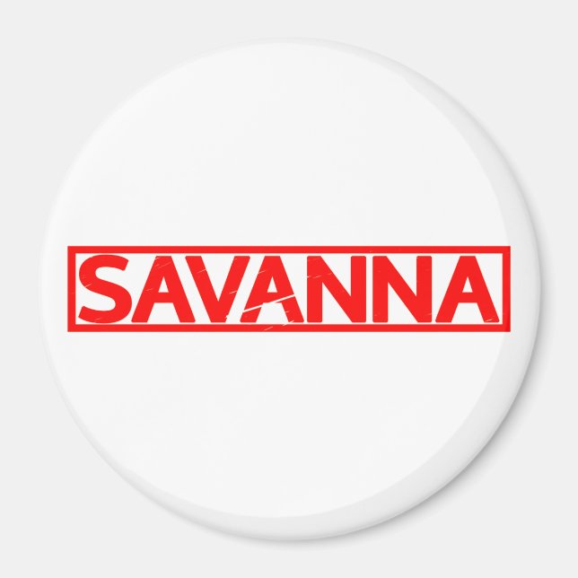 Imán Sello de Savanna (Frente)