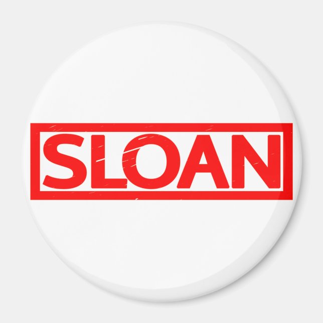 Imán Sello de Sloan (Frente)
