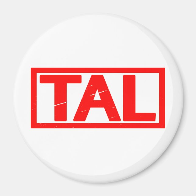 Imán Sello de Tal (Frente)