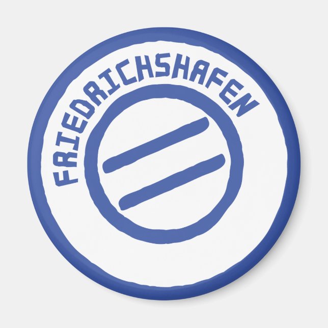 Imán Sello de tallo de Friedrichshafen (Frente)