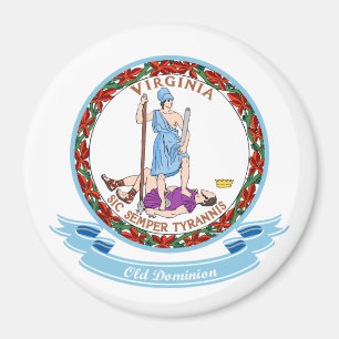 Imán Sello de Virginia