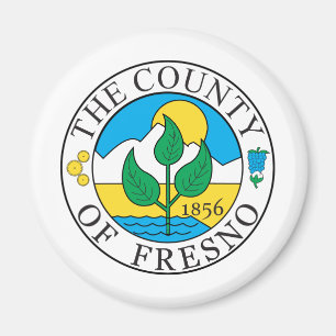 Imán Sello del condado de Fresno