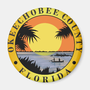 Imán Sello del condado de Okeechobee