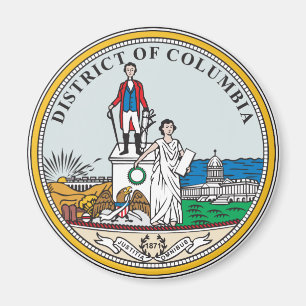 Imán Sello del Distrito de Columbia