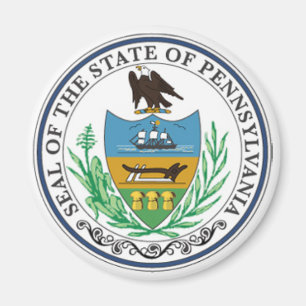 Imán Sello del estado de Pennsylvania