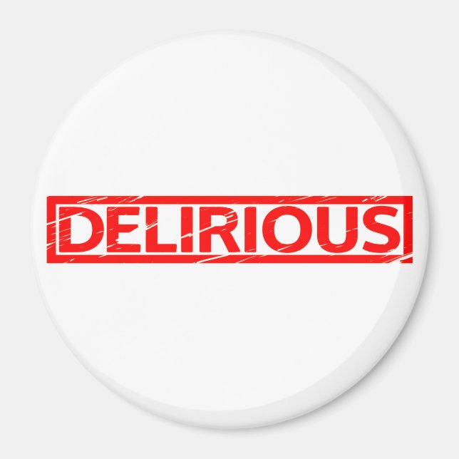 Imán Sello Delirio (Frente)