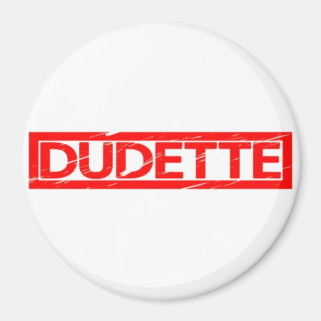 Imán Sello Dudette (Frente)