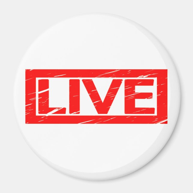 Imán Sello en vivo (Frente)