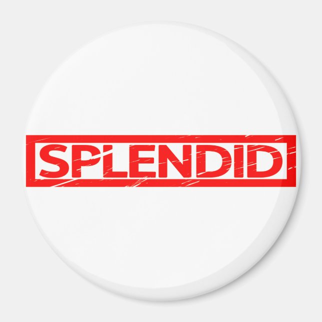 Imán Sello espléndido (Frente)