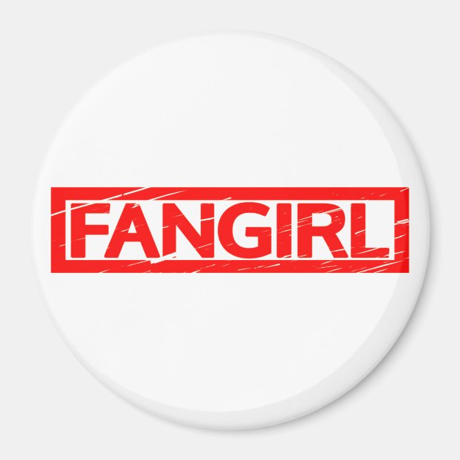 Imán Sello Fangirl (Frente)