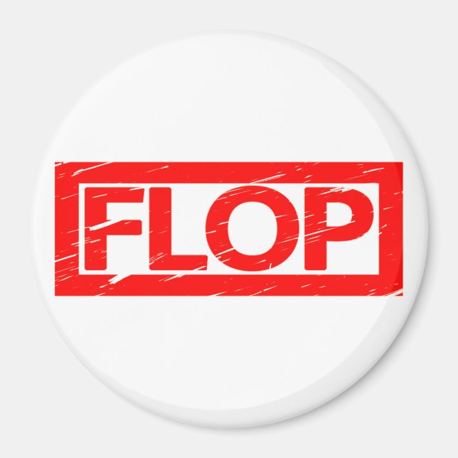 Imán Sello Flop (Frente)
