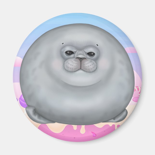 Imán Sello flufly (Frente)