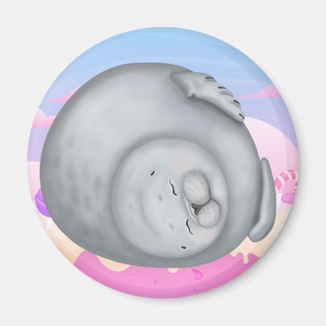 Imán Sello flufly (Frente)