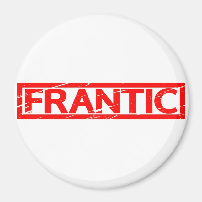 Imán Sello frenético (Frente)