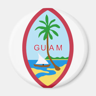 Imán Sello GU de Guam