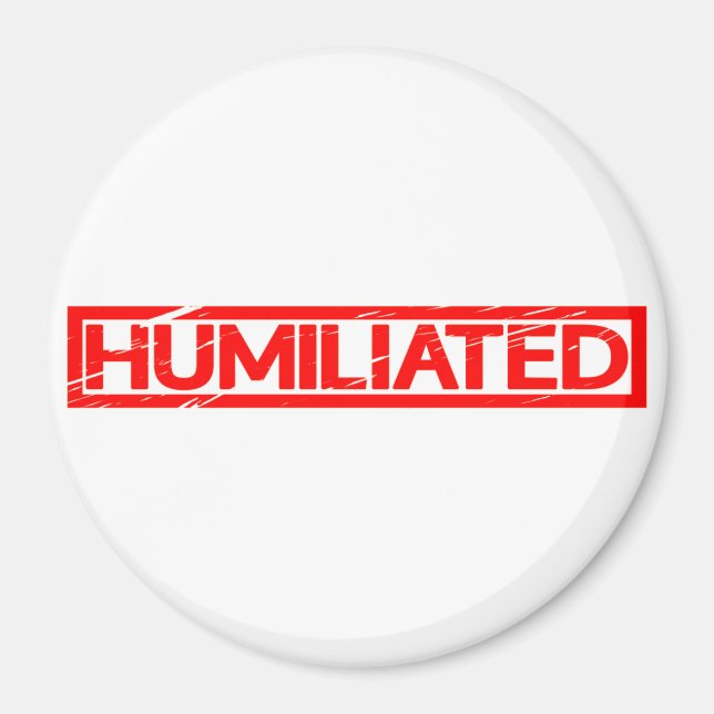 Imán Sello humillado (Frente)