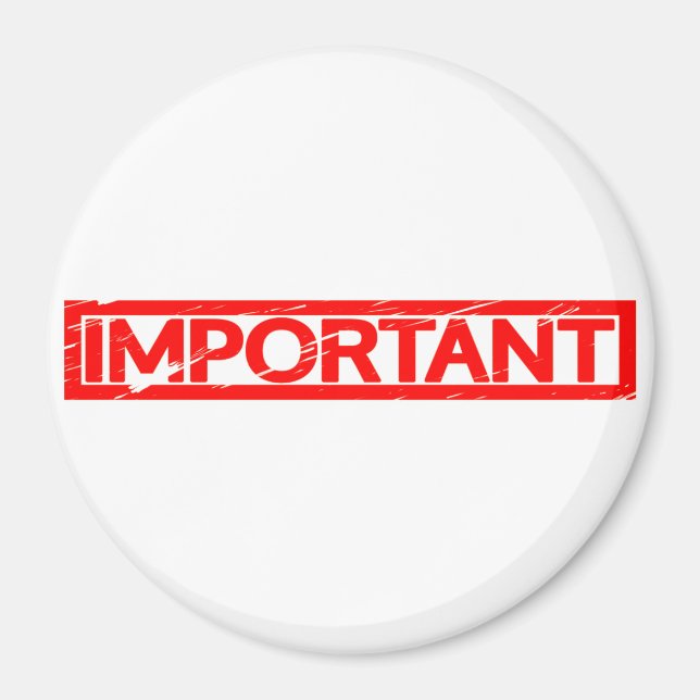 Imán Sello importante (Frente)