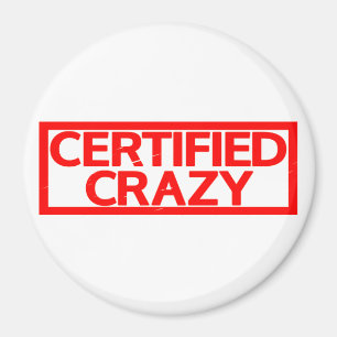 Imán Sello Loco Certificado