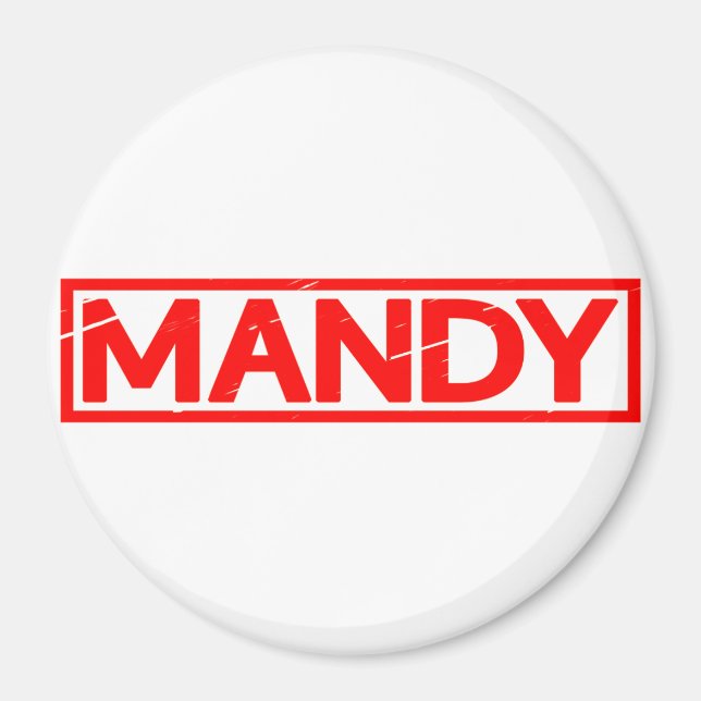 Imán Sello Mandy (Frente)