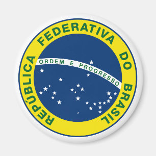 Imán Sello nacional de Brasil