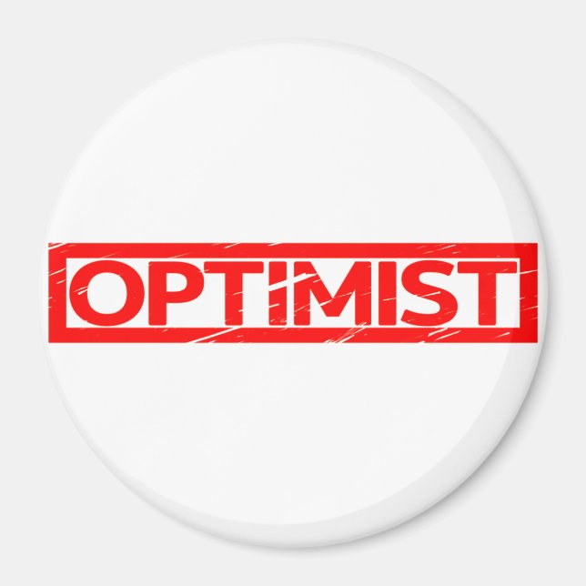 Imán Sello optimista (Frente)