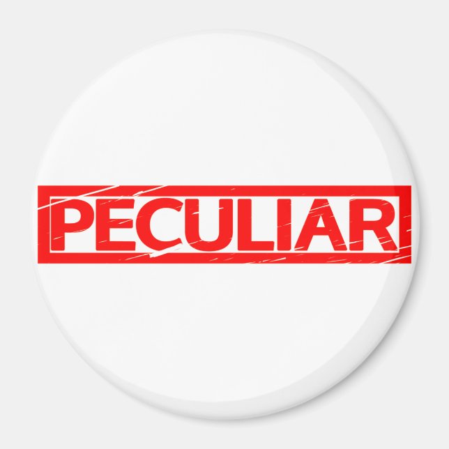 Imán Sello peculiar (Frente)