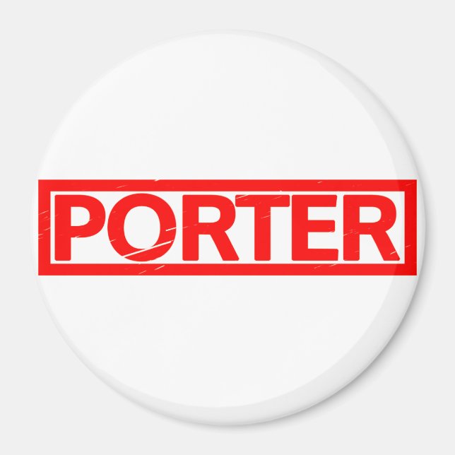 Imán Sello Porter (Frente)