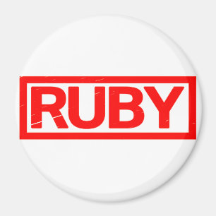 Imán Sello Ruby