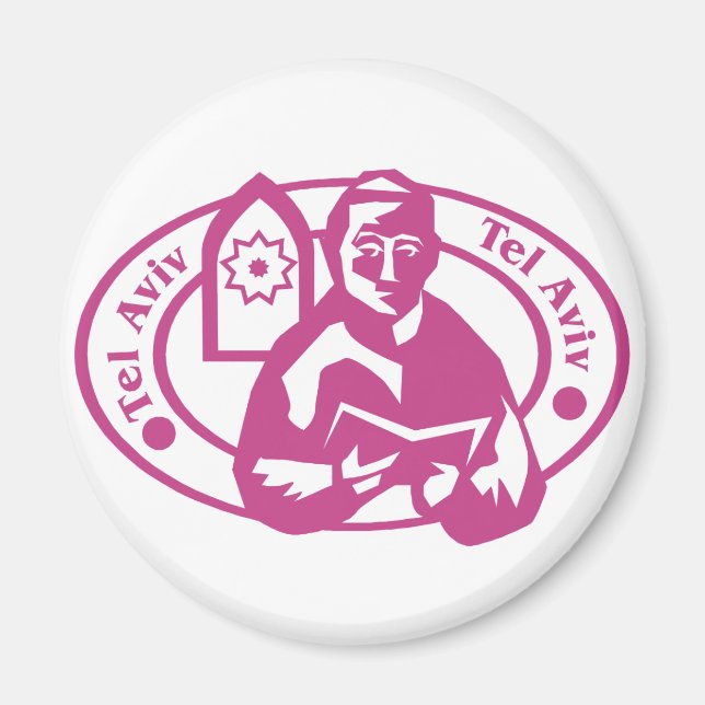 Imán Sello Tel Aviv (Frente)