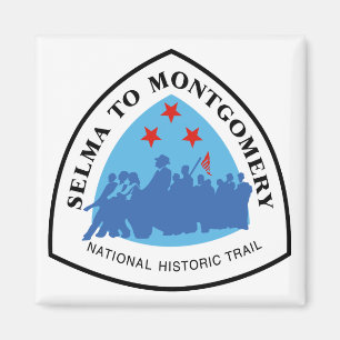 Imán Selma al Rótulo del rastro de Montgomery, Alabama