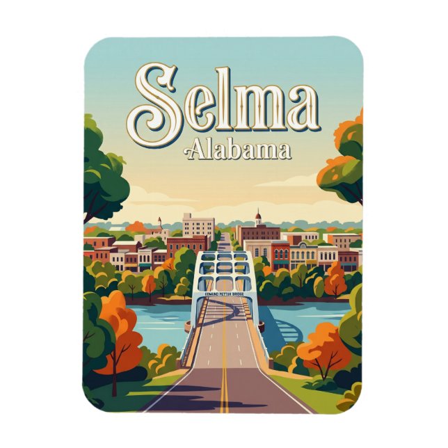 Imán Selma EE. UU. (Vertical)